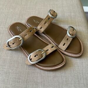 Rag & bone 2-strap buckle sandals - 39.5